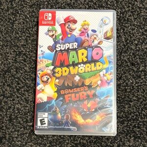 Nintendo Switch Super Mario 3D World + Bowser's Fury Game Case
